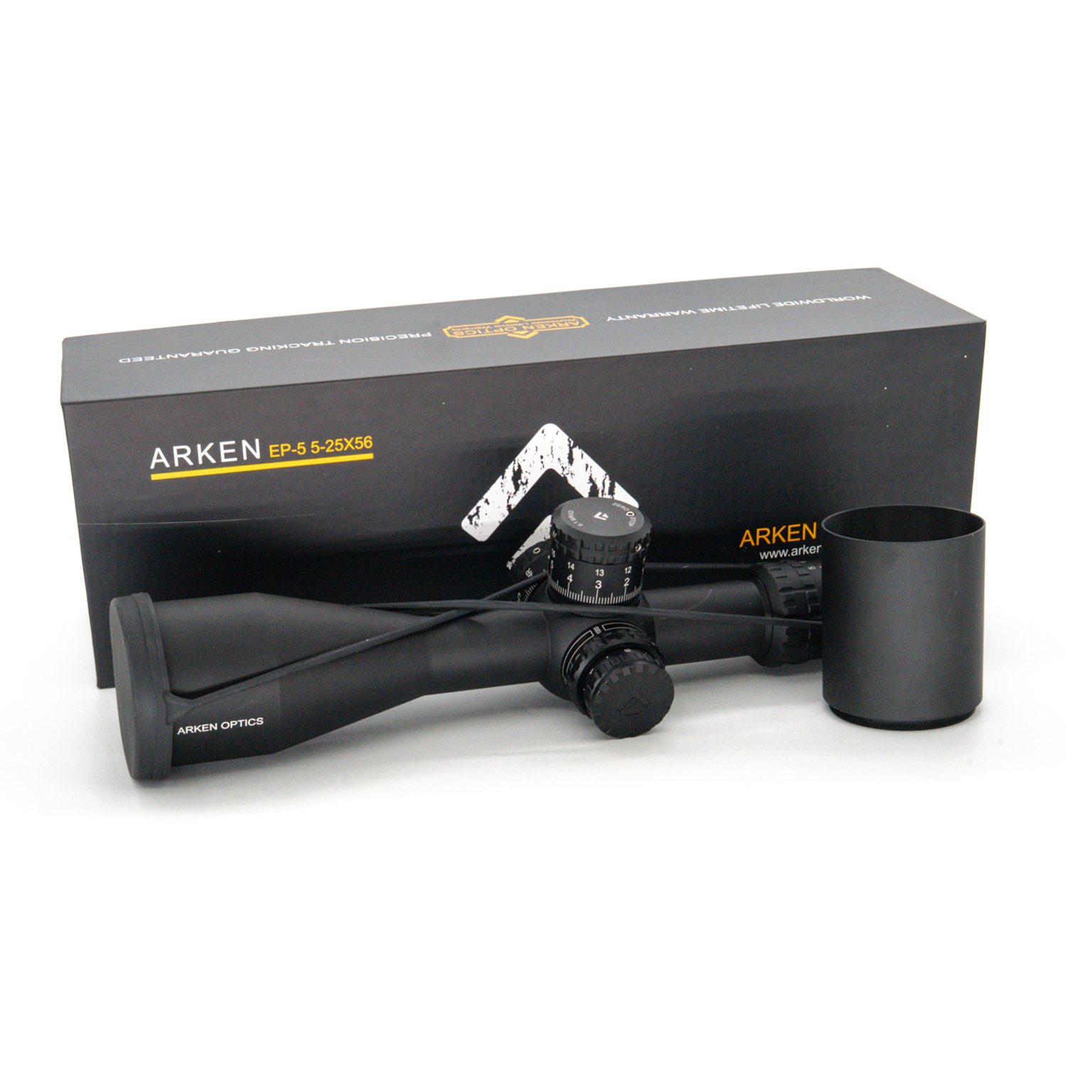 Ex-Demo Arken Optics EP5 5-25X56 FFP VPR MIL Illuminated Rifle Scope - EXD25059
