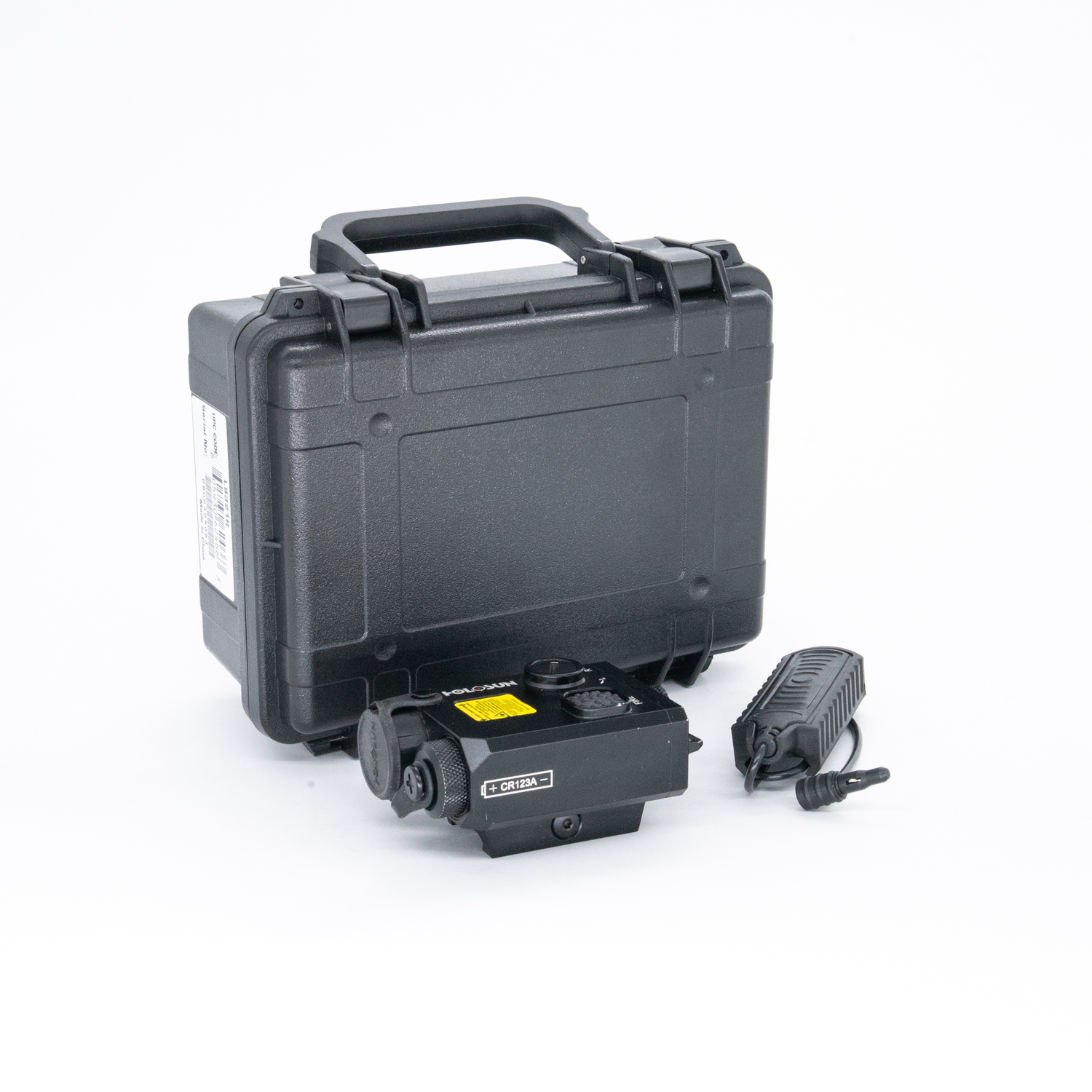 Ex-Demo Holosun LS321G&IR Co-axial Visible Red & IR Laser and IR Illuminater Aiming Device with Picatinny QD Mount - EXD25071