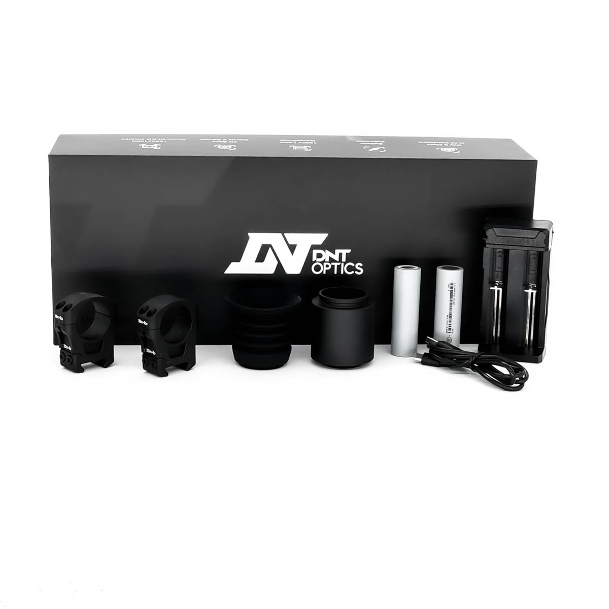 Ex-Demo DNT Optics ZULUS 4k 3-24x Digital Day and Night Vision Rifle Scope with Laser Rangefinder - EXD25072