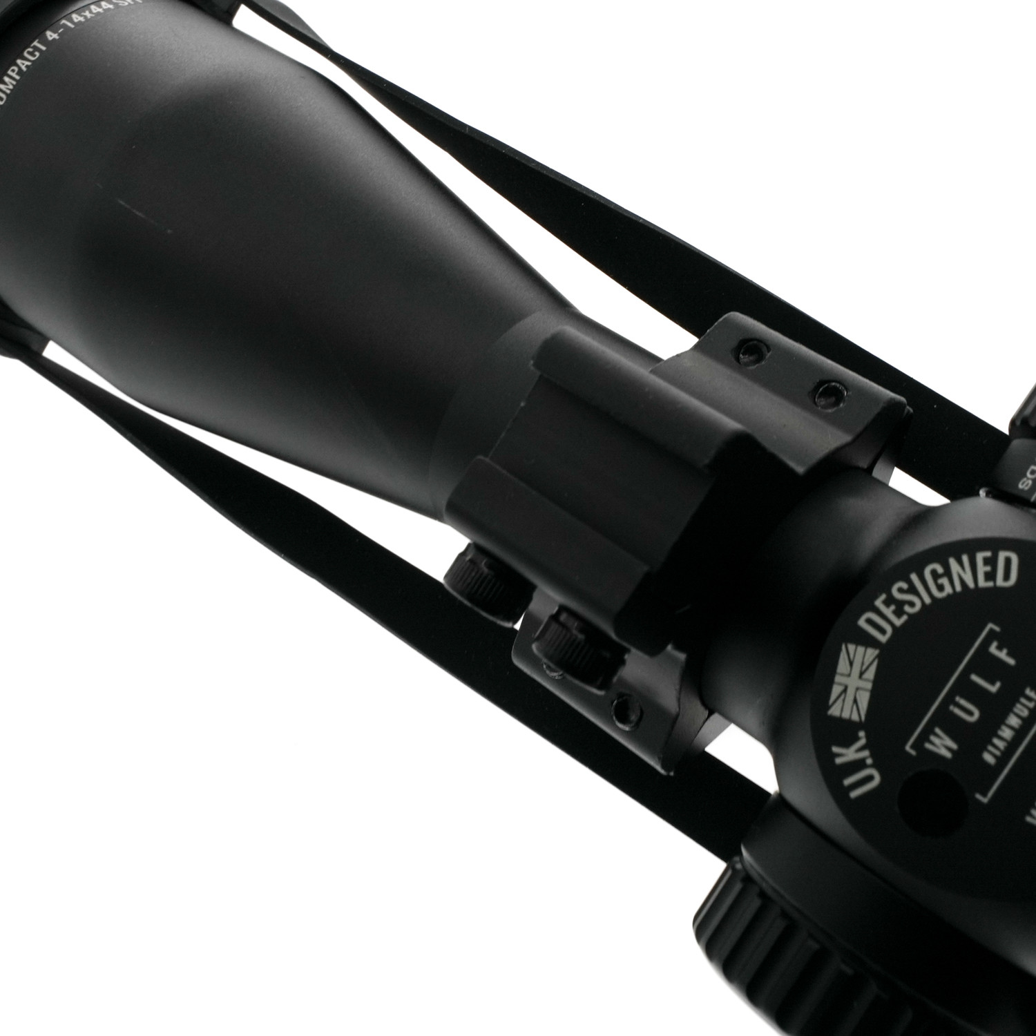Ex-Demo WULF Hurricane Compact 4-14x44 SFP IR W-MIL1 0.1MRAD 30mm Rifle Scope - EXD25074