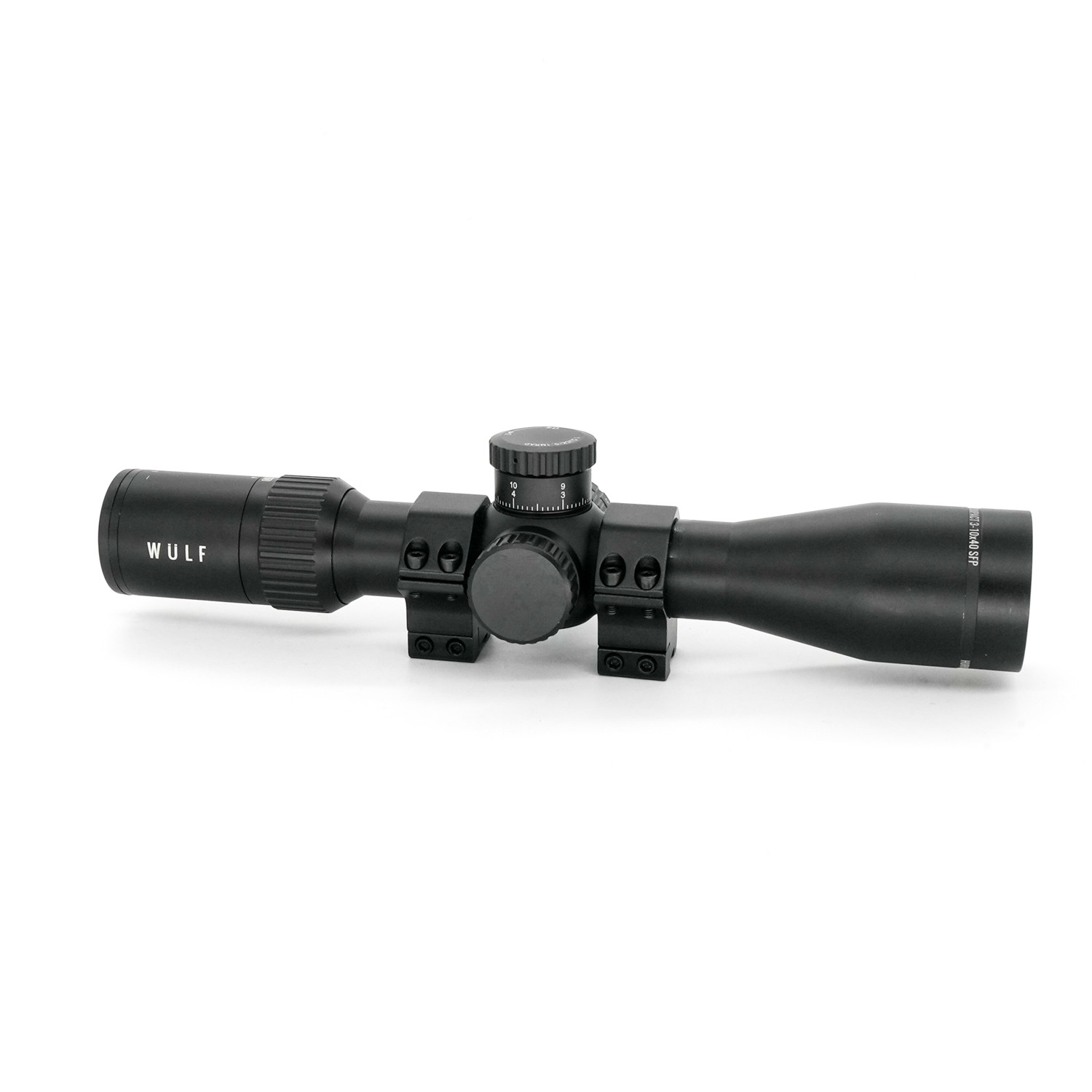 Ex-Demo WULF Hurricane Compact 3-10x40 SFP IR W-MIL1 0.1MRAD 30mm Rifle Scope - EXD25075