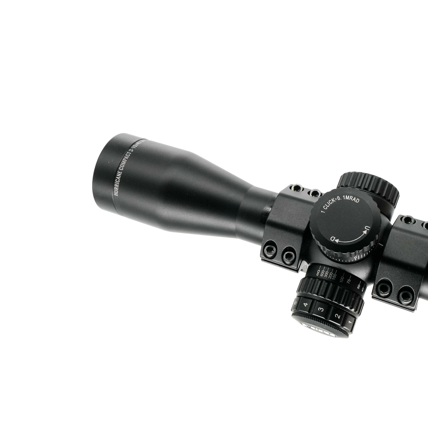 Ex-Demo WULF Hurricane Compact 3-10x40 SFP IR W-MIL1 0.1MRAD 30mm Rifle Scope - EXD25075