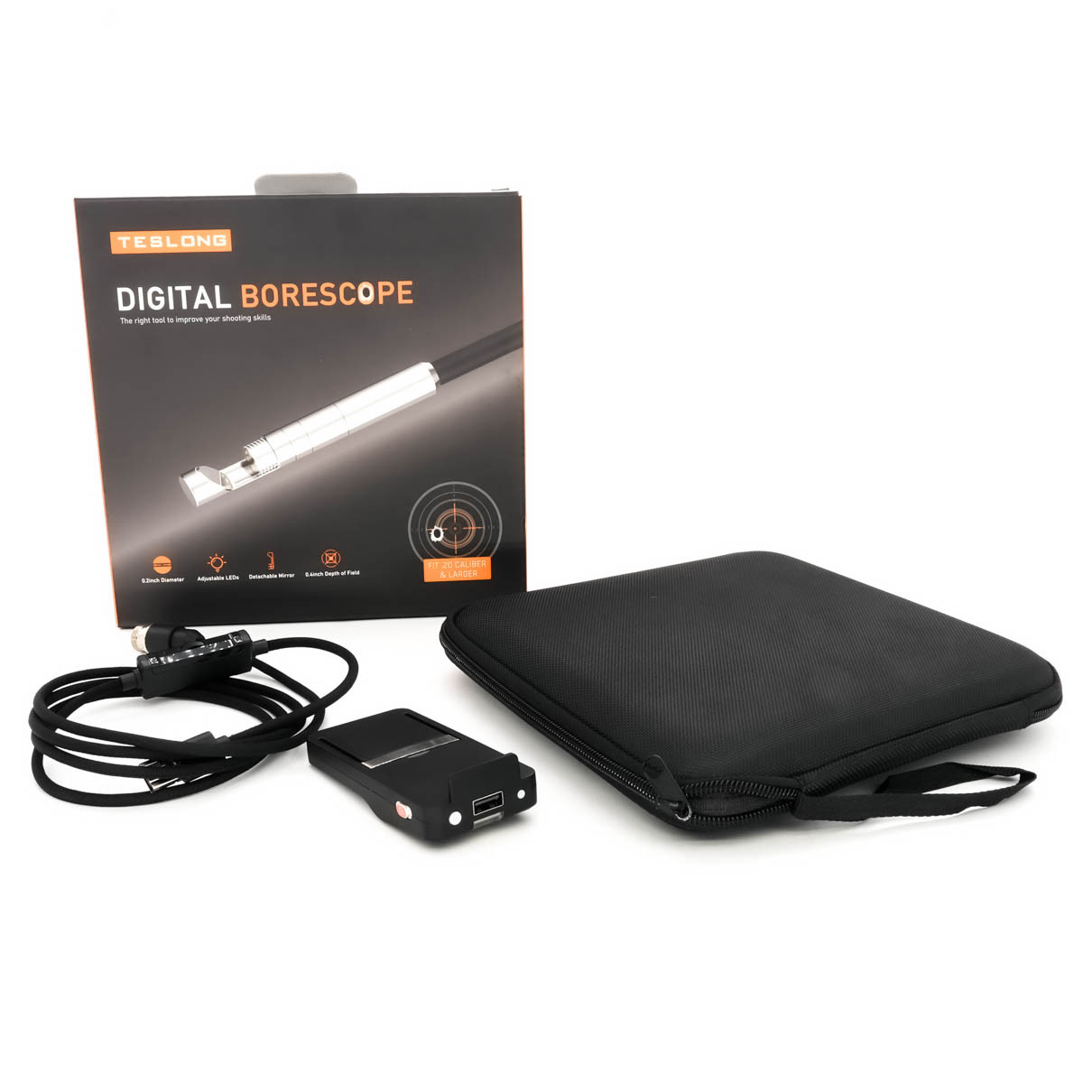Ex-Demo Teslong NTG150W Rifle Borescope Inspection Camera with Wifi Adaptor for IOS and Android - EXD25082