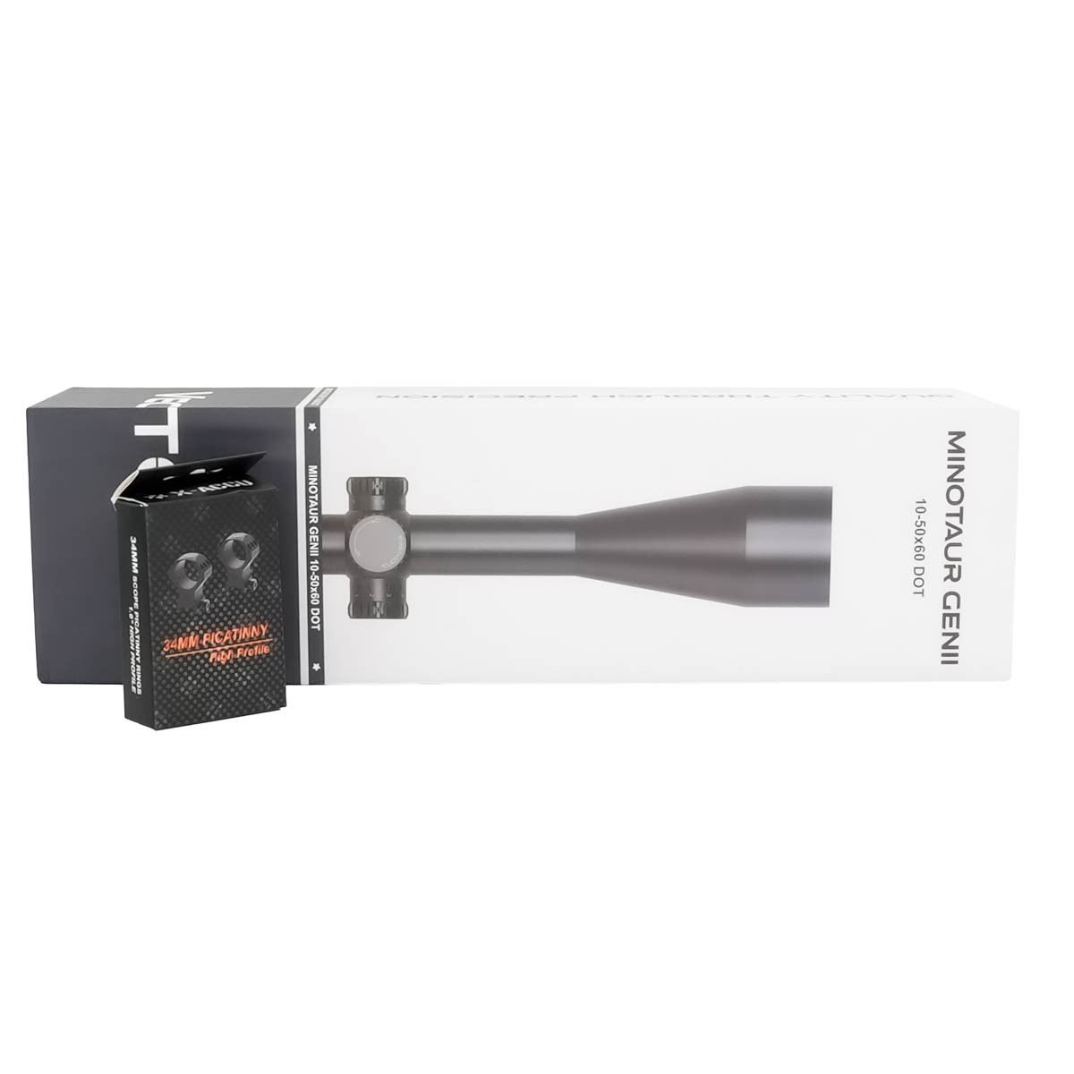 Ex-Demo Vector Optics Minotaur Gen II 10-50x60 SFP Illuminated DOT VETD-LR 1/8 MOA Rifle Scope - EXD25092