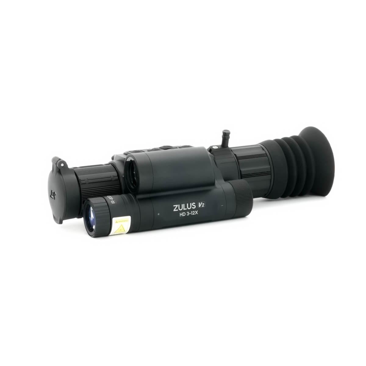 Ex-Demo DNT Optics ZULUS HD ZHD312R V2 3-12X Digital Night Vision Scope With LRF And Ballistic Calculator - EXD838