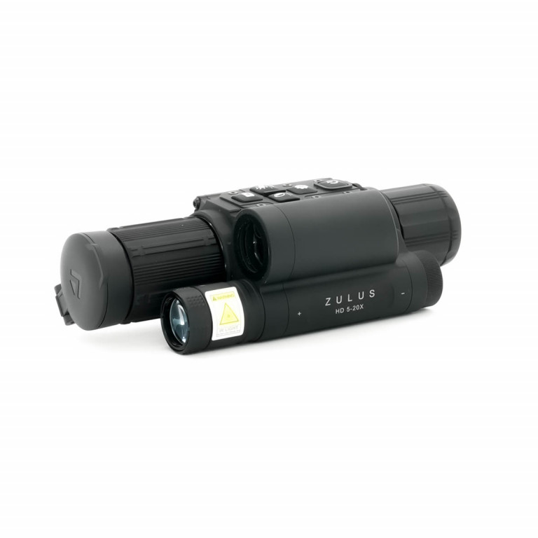 Ex-Demo Arken Optics ZULUS HD ZHD520R 5-20X Digital Night Vision Scope With LRF And Ballistic Calc (Picatinny Rail Included) - EXD840
