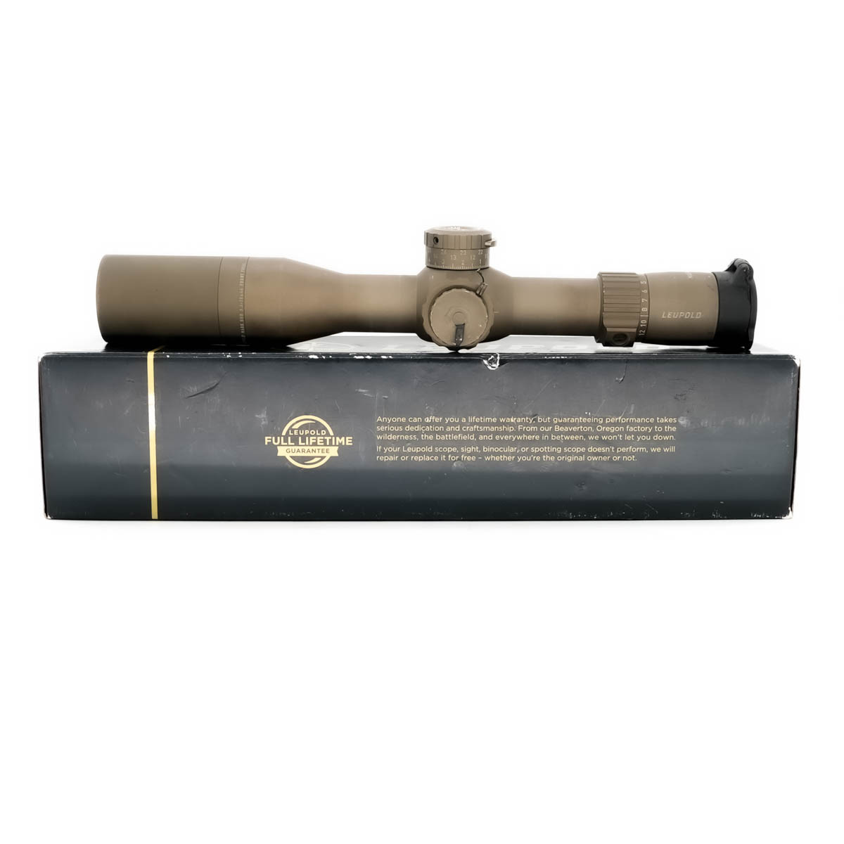 Ex-MOD MIL-SPEC Leupold Mark 5HD 3.6-18x44 M5C3 - Desert IR FFP Illuminated Tremor 3 Rifle Scope - EXDMOD25010