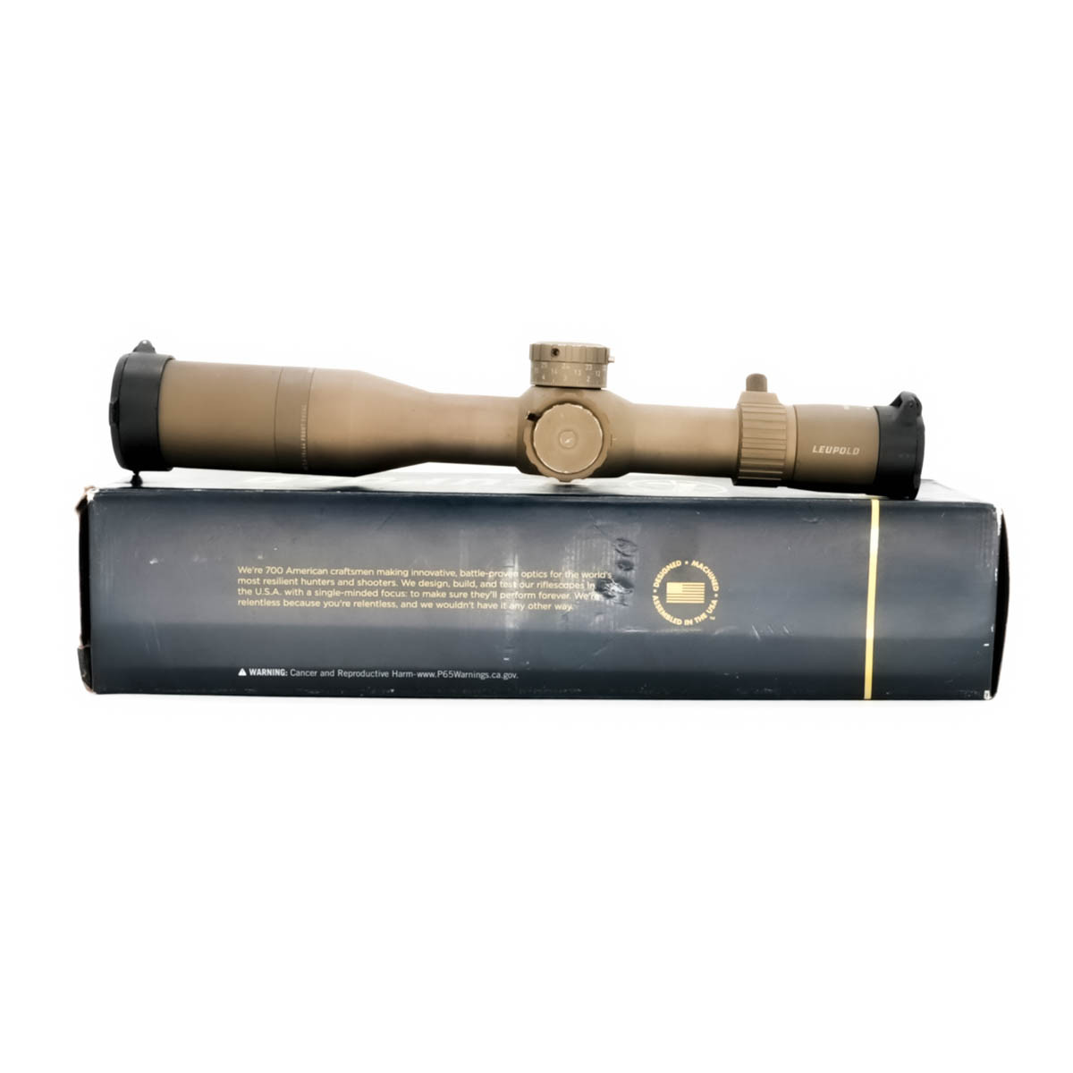 Ex-MOD Leupold Mark 5HD 3.6-18x44 M5C3 - Desert IR FFP Illuminated Tremor 3 Rifle Scope - EXDMOD1011