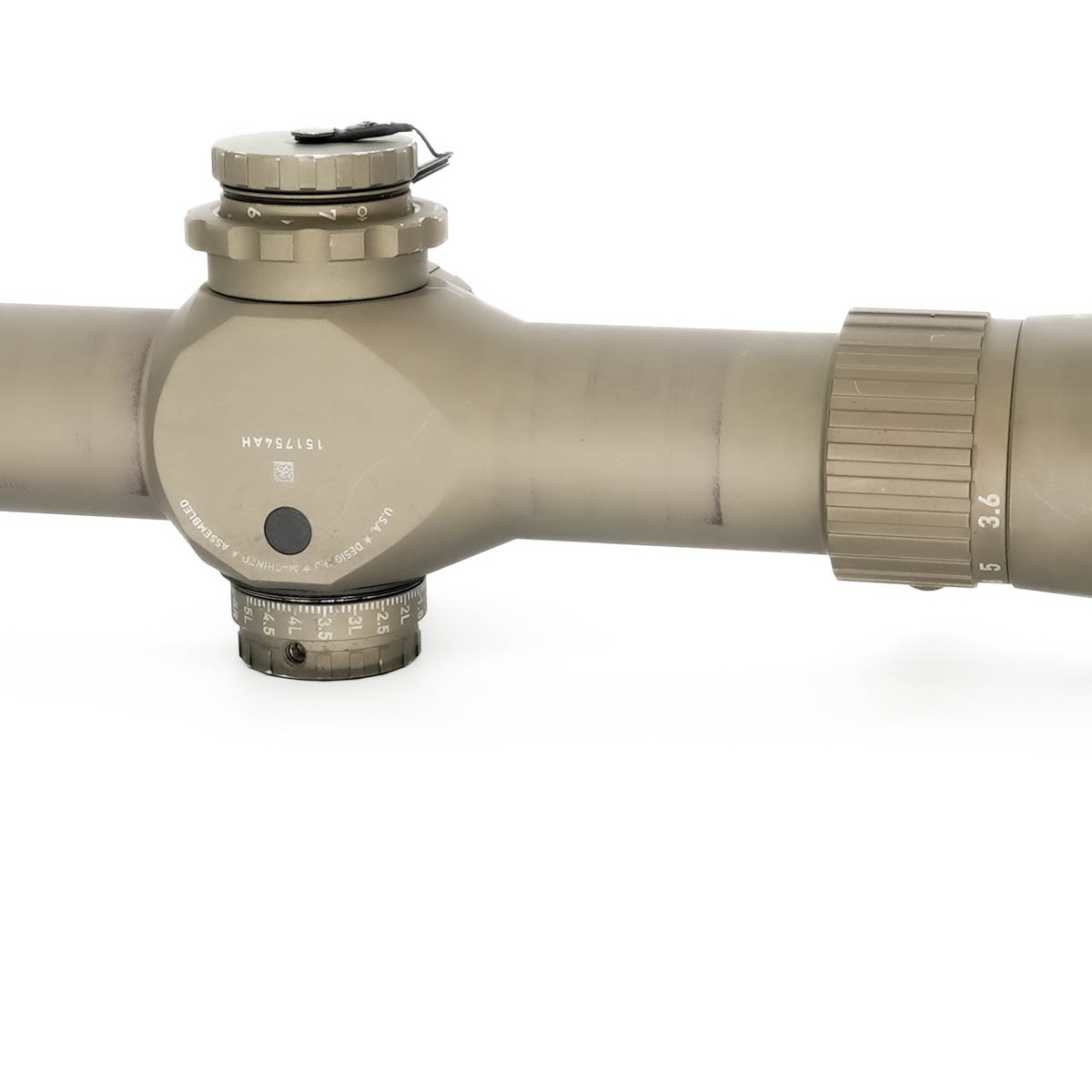 Ex-MOD MIL-SPEC Leupold Mark 5HD 3.6-18x44 M5C3 - Desert IR FFP Illuminated Tremor 3 Rifle Scope - EXDMOD25008