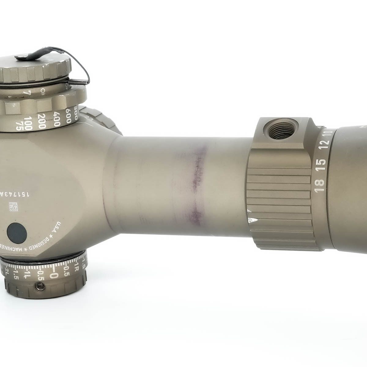 Ex-MOD MIL-SPEC Leupold Mark 5HD 3.6-18x44 M5C3 - Desert IR FFP Illuminated Tremor 3 - EXDMOD25009