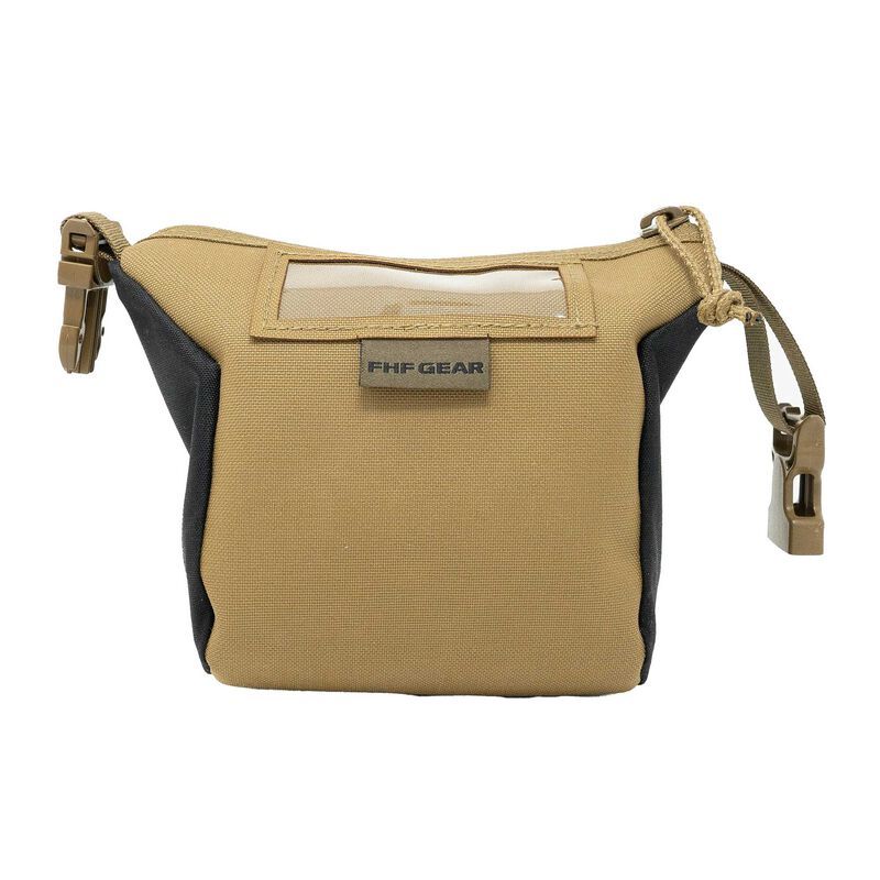 FHF Gear Cal Pouch - Coyote Brown/Black