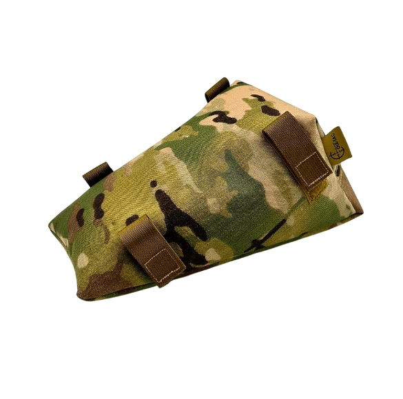 Cole-Tac Fin Bag - Ideal for Rear or Front / Barricade Shooting (26cm x 22cm x 12cm) - Multicam