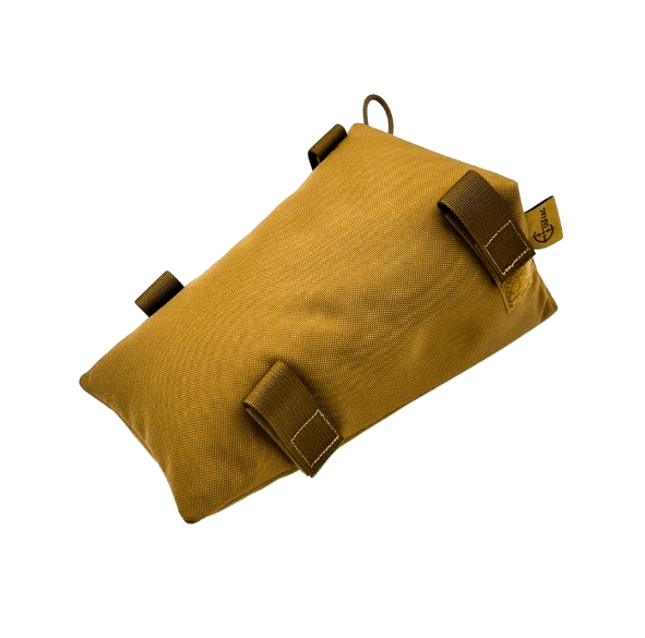 Cole-Tac Fin Bag - Ideal for Rear or Front / Barricade Shooting (26cm x 22cm x 12cm) - Coyote Brown