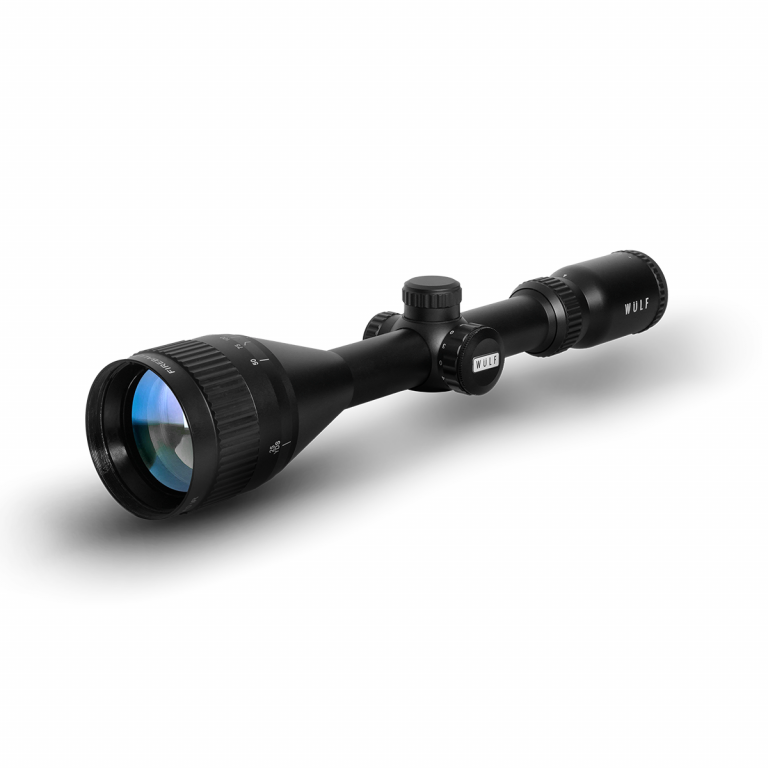 WIN A: WULF Fireball 3-9x50 AO SFP Illuminated Half Mildot 0.1 MRAD Rifle Scope w/ 9-11mm Rings