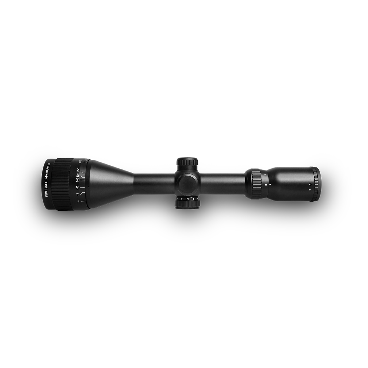 WIN A: WULF Fireball 3-9x50 AO SFP Illuminated Half Mildot 0.1 MRAD Rifle Scope w/ 9-11mm Rings