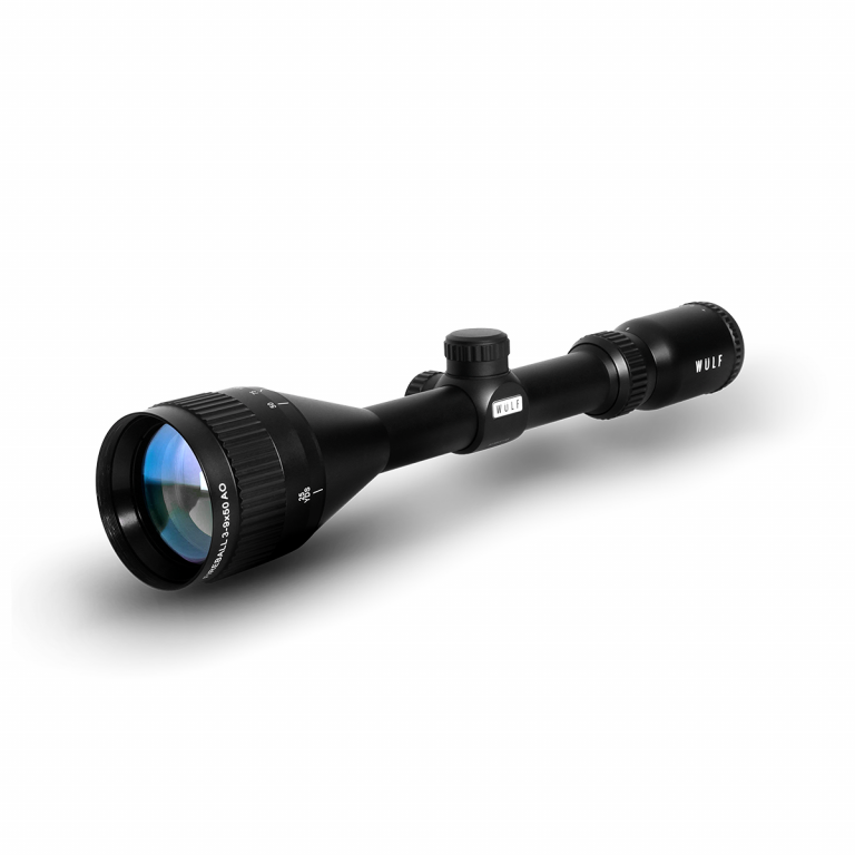 WIN A: WULF Fireball 3-9x50 AO SFP Non Illuminated Half Mildot 0.1 MRAD Rifle Scope w/ 9-11mm Rings