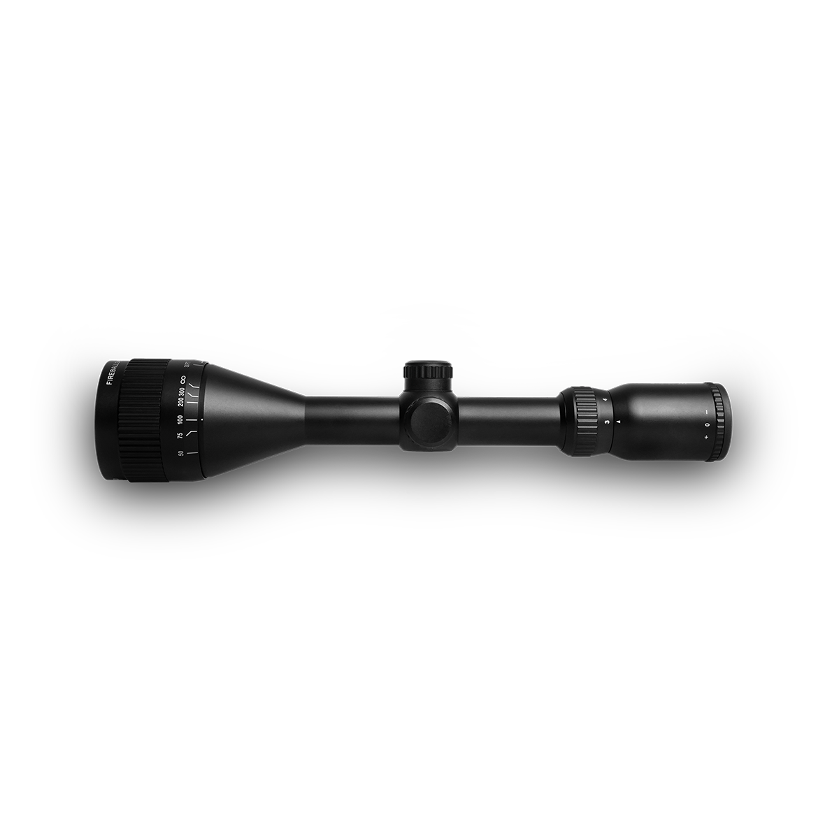 WULF Fireball 3-9x50 AO SFP Non Illuminated Half Mildot 0.1 MRAD Rifle Scope w/ 9-11mm Rings
