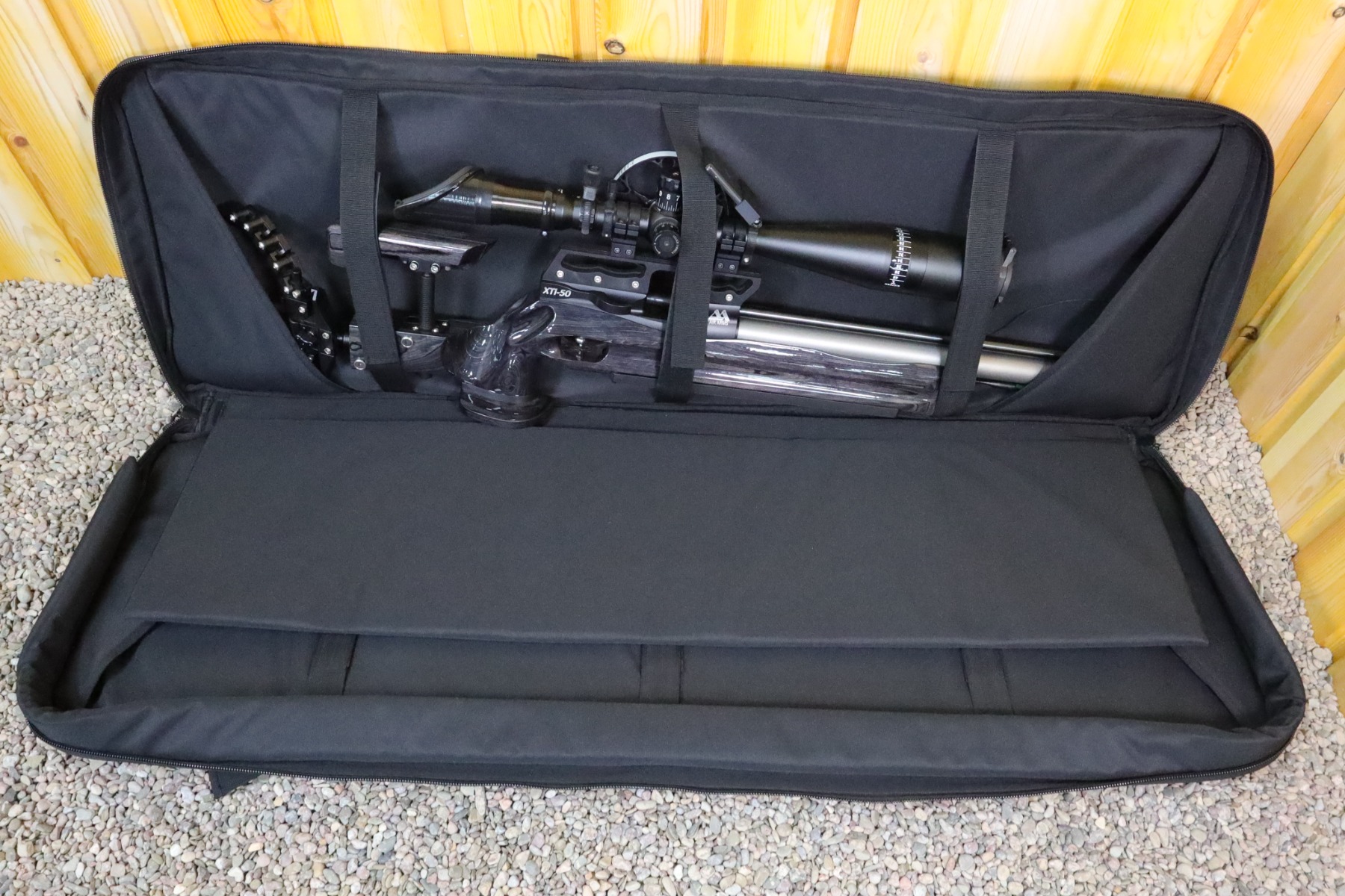 WIN A: ELLTECH Arida FT 48.5" Field Target Drag Bag with Free Rain Cover - Black