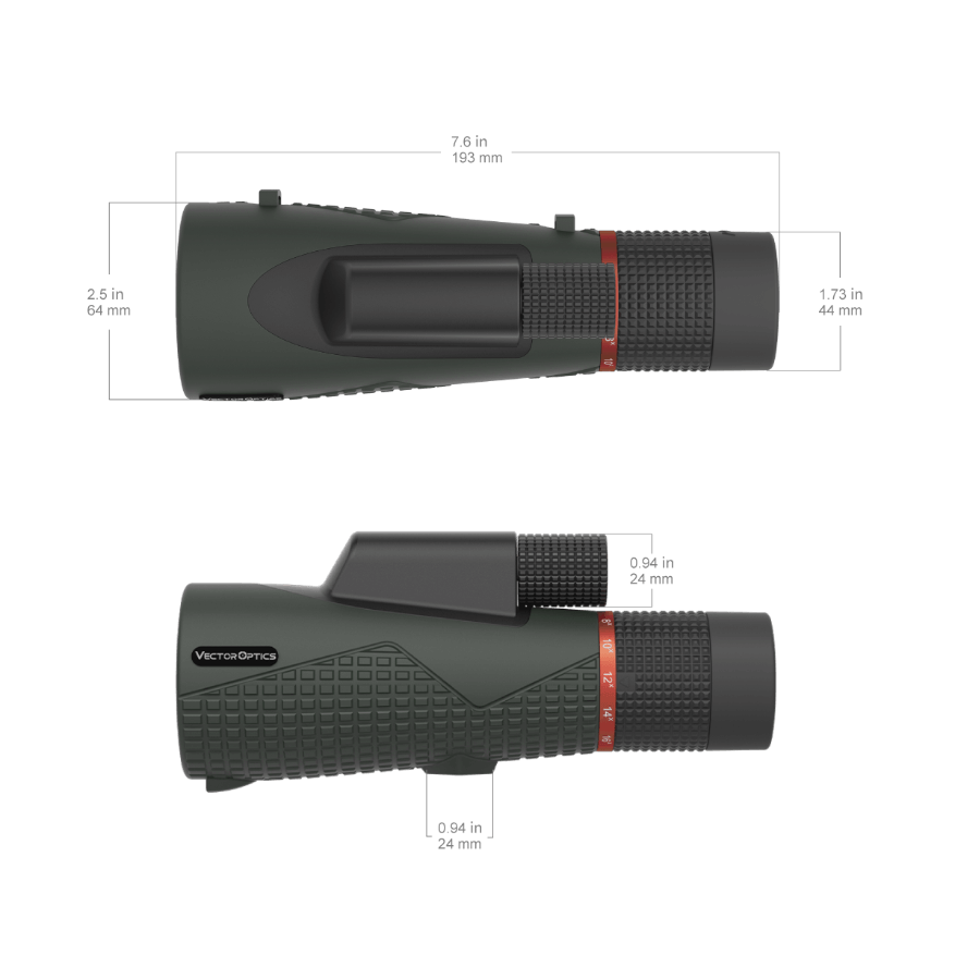 WIN A: Vector Optics Forester 8-16x56 ED BAK 4 Waterproof Monocular