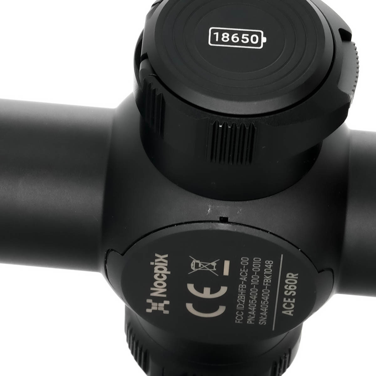 Factory Refurbished NocPix ACE S60R Thermal Rifle Scope - 12um 1280x1024 <15mK NETD w/ LRF & Ballistic Calculation - FR25008