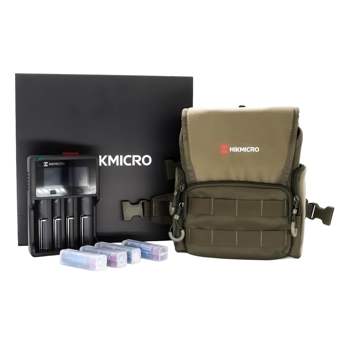 Factory Refurbished HIKMICRO Habrok 4K HQ35L Multi-Spectrum Thermal Binocular with LRF - 640px 35mm with 4K Optical Camera and Harness - FR25023