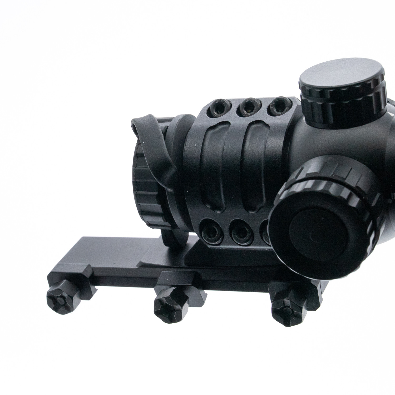 Factory Refurbished Immersive Optics 5x24 Mildot RAPID w/MOA ADJ MOUNTS Prism Rifle Scope - FR25028
