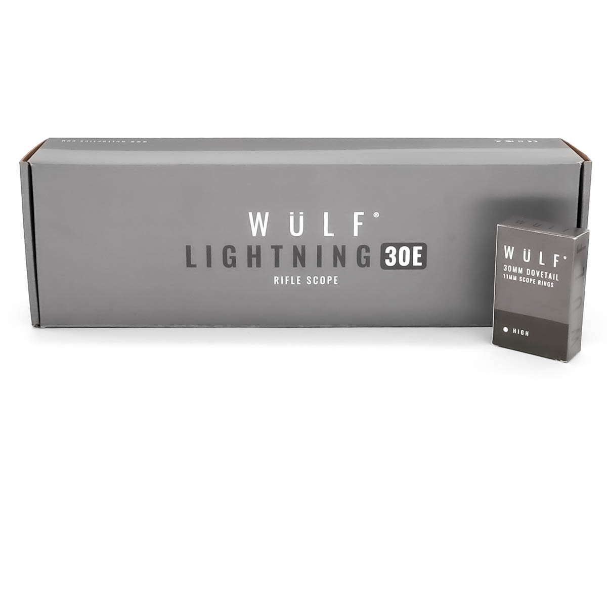 Factory Refurbished WULF Optics Lightning 30E 6-24x50 SFP IR W-MIL2 0.1MRAD 30mm Rifle Scope - FR25033