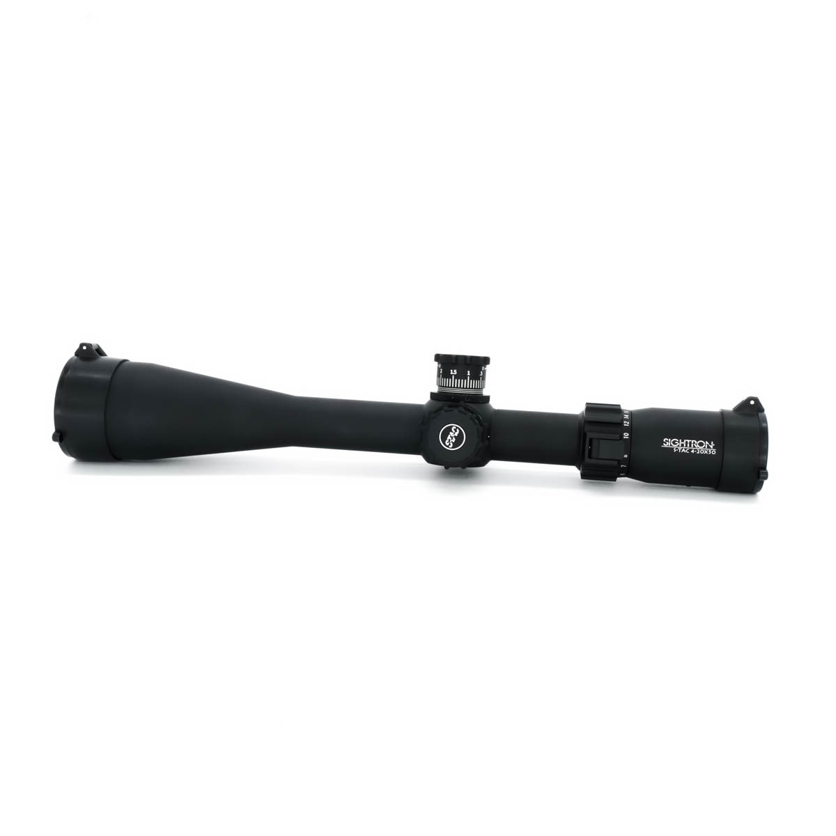 Factory Refurbished Sightron S-Tac 4-20x50 FFP Illuminated MRAD Zero Stop 0.1 MRAD Mil-Hash 4 30mm Rifle Scope - FR25040