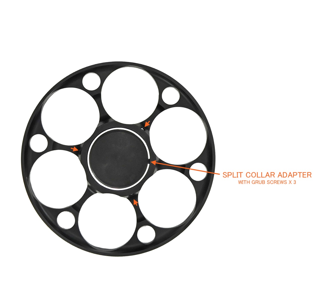 Falcon F125X Aluminium 125mm Ranging Wheel for the X50 Range