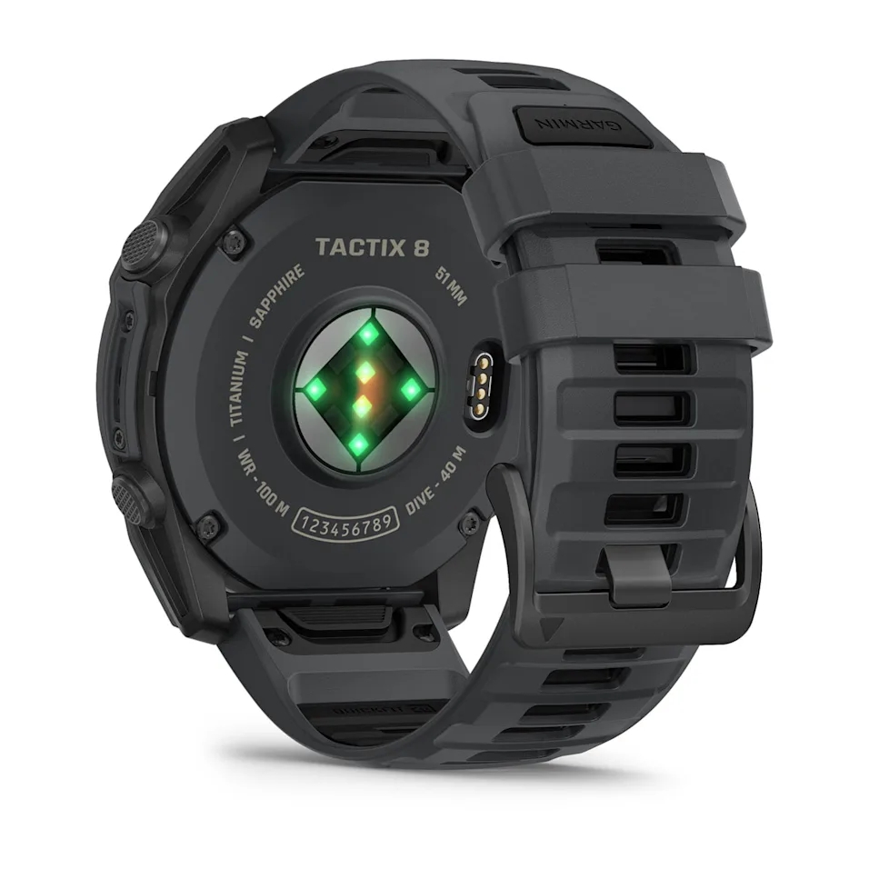 Garmin Tactix 8 51mm AMOLED Smart Watch with Applied Ballistics and Cerakote Coating