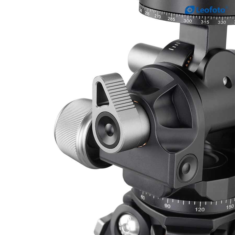 Leofoto G4 Geared Tripod Head with NP-60 Quick Release Plate