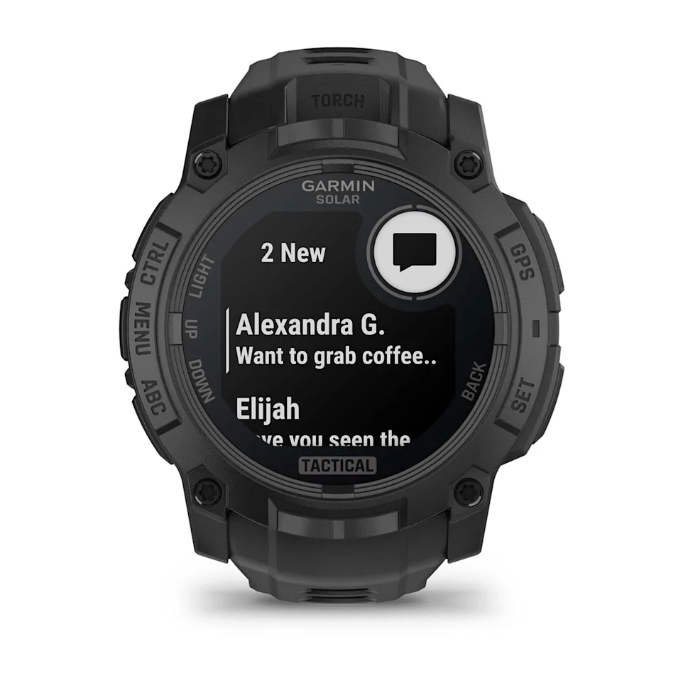 WIN A BUNDLE: Garmin Xero C1 Pro Chronograph + Garmin Instinct 3 Tactical Edition 50mm Smart Watch with Solar Charging and GPS