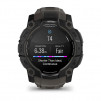 WIN A: Garmin Instinct 3 50mm Smart Watch with AMOLED Screen and GPS - Black with Charcoal Band