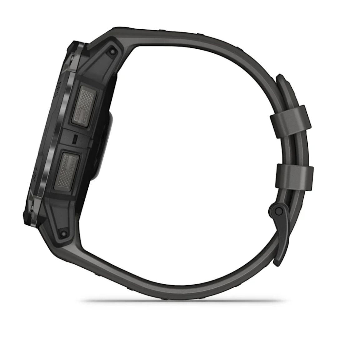 WIN A: Garmin Instinct 3 50mm Smart Watch with AMOLED Screen and GPS - Black with Charcoal Band