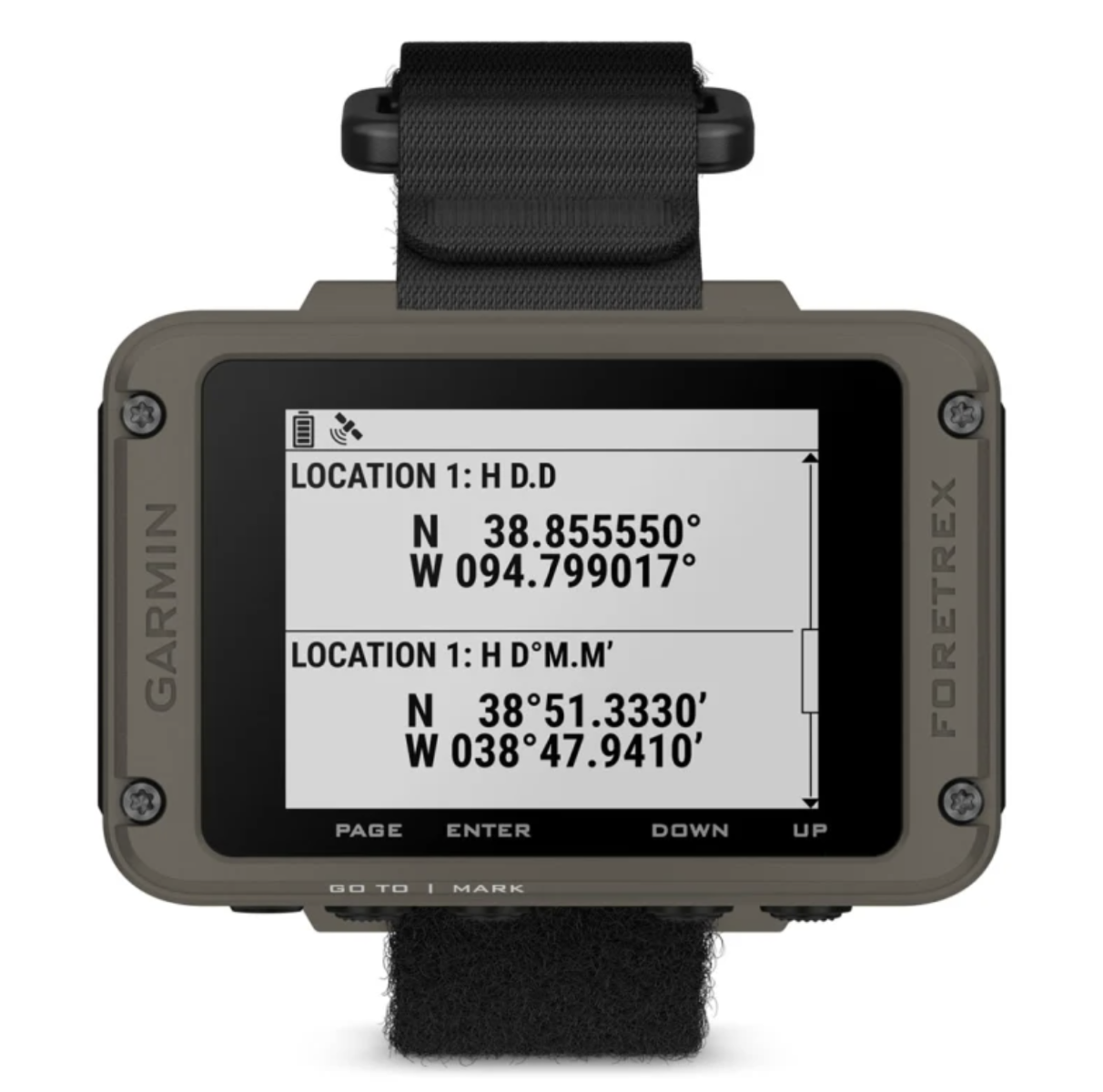 WIN A: Garmin Foretrex 901 Ballistic Edition Wrist-mounted GPS Navigator with Strap