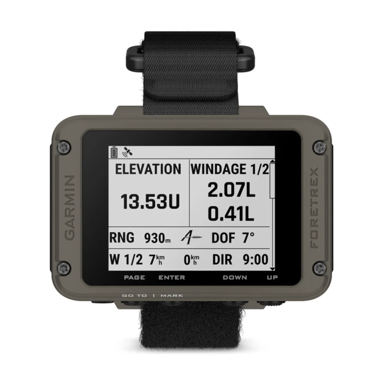 WIN A: Garmin Foretrex 901 Ballistic Edition Wrist-mounted GPS Navigator with Strap