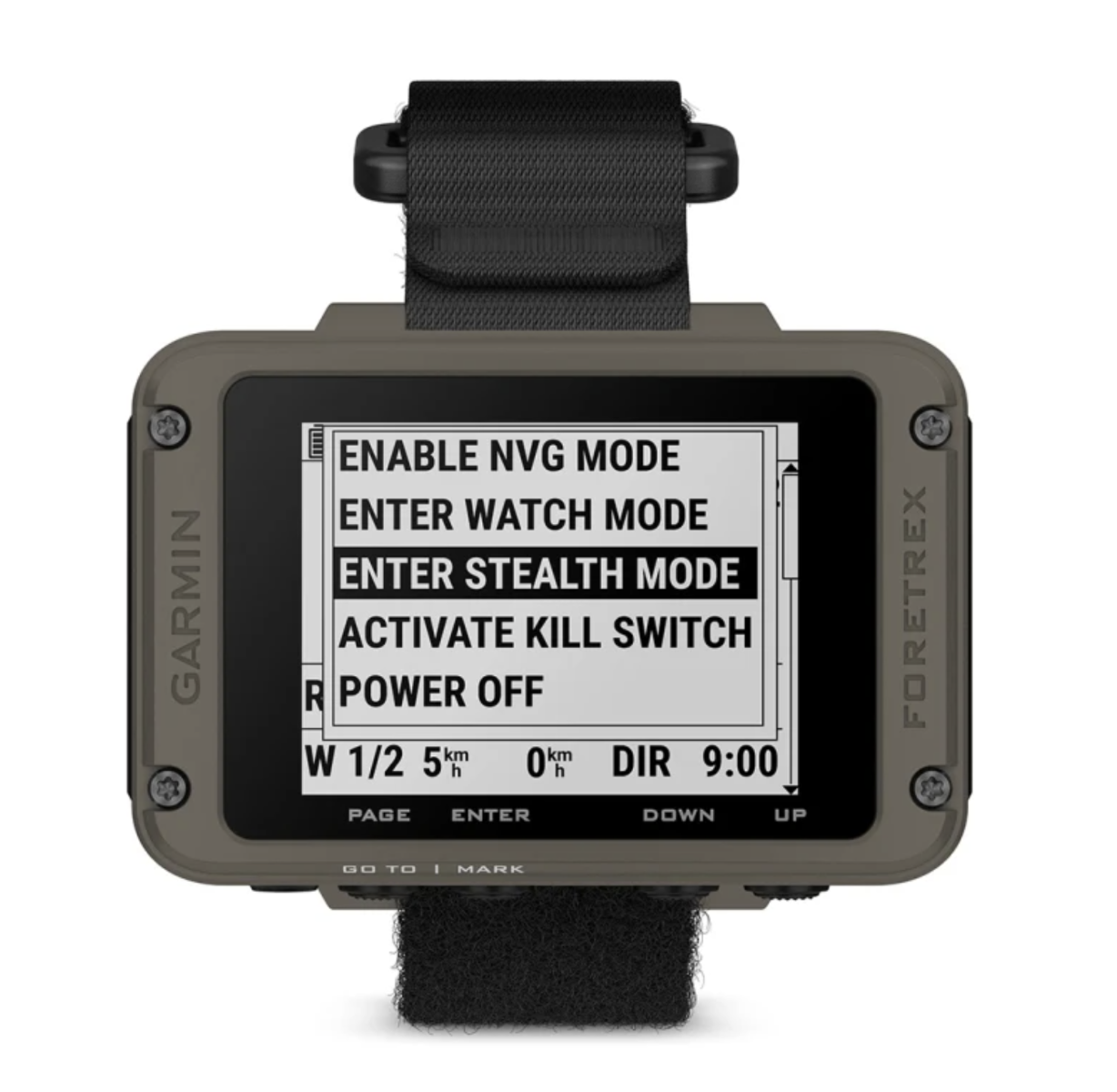 Garmin Foretrex 901 Ballistic Edition Wrist-mounted GPS Navigator with Strap
