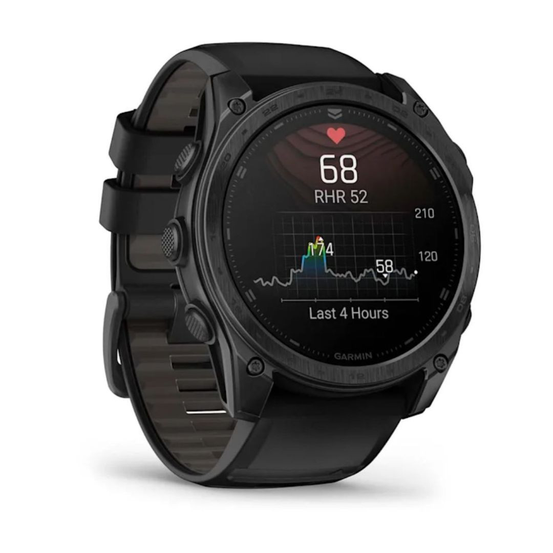 Garmin Tactix 8 51mm Solar Smartwatch with Applied Ballistics Ultralight Solver