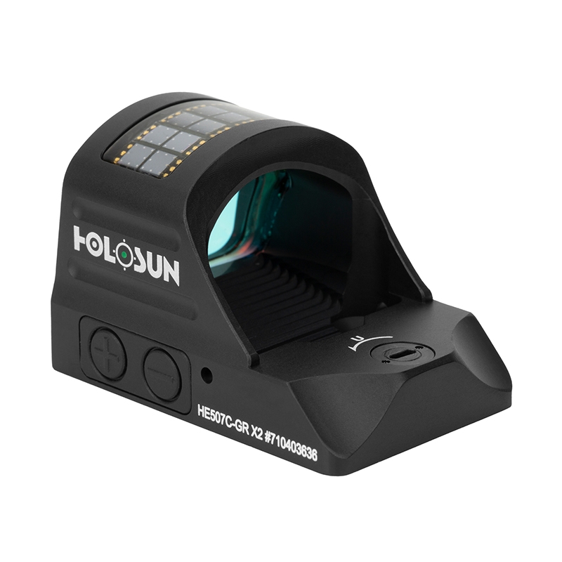 Holosun HE507C X2 2 MOA Solar Green Dot Sight