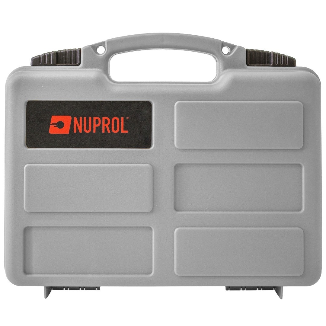 Nuprol Essential Pistol Case with Wave Foam - (300 x 256 x 80 mm)