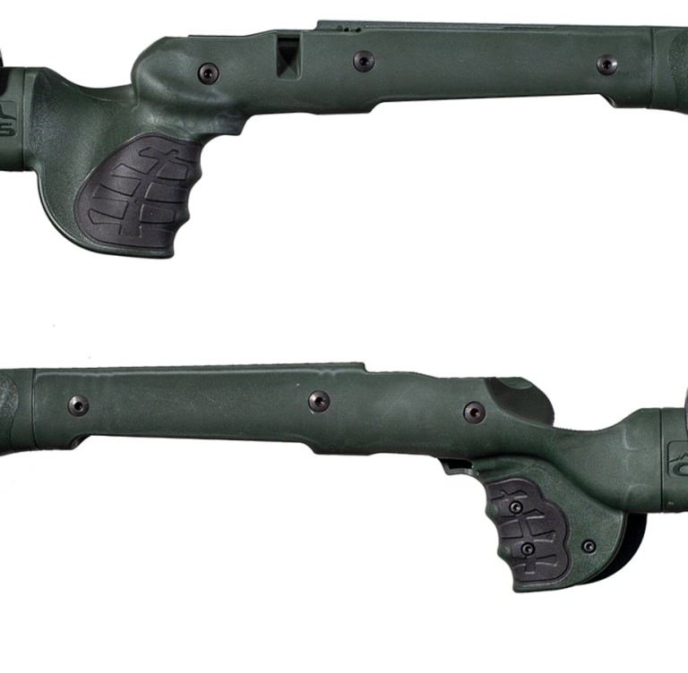 GRS Adjustable Stock, Bifrost Savage 116 Long Action Right Hand - Green