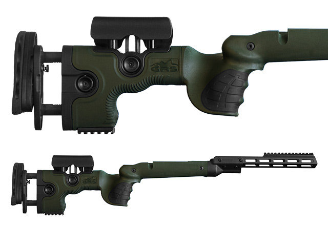 GRS Adjustable Stock, Warg Tikka T3/X SA Green