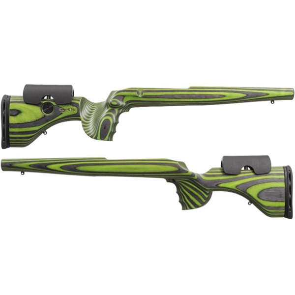 GRS Hunter Light CZ 457 Rifle Stock - Black / Green