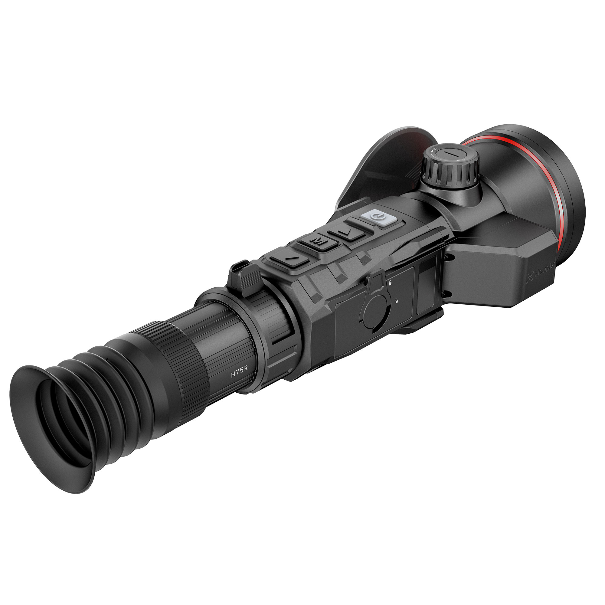 NocPix RICO2 H75R 75mm Thermal Rifle Scope with LRF and Ballistic Calculations - 640x512 12um 15mK NETD