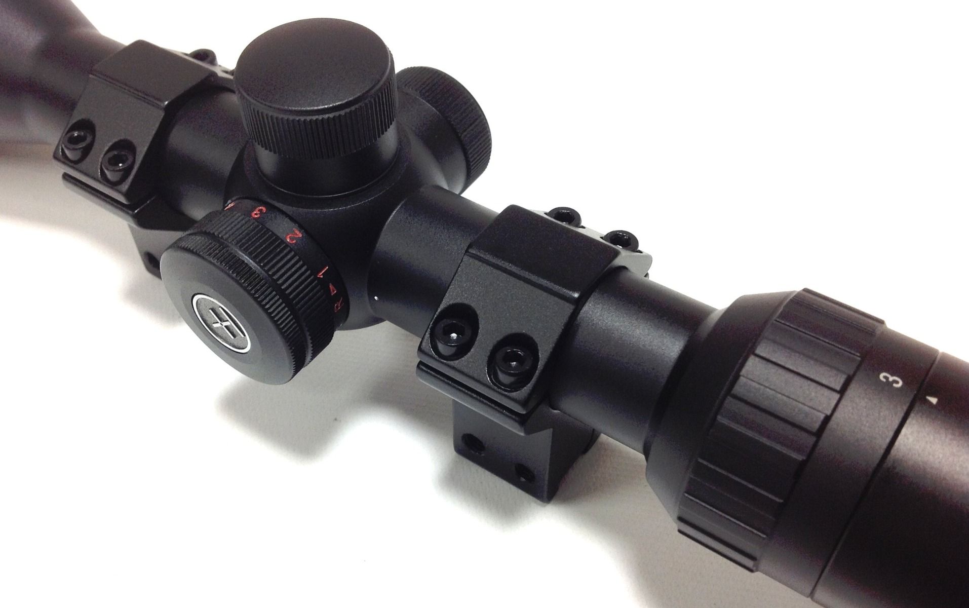 Hawke Fast Mount IR 3-9X50 AO SFP Illuminated 1/4 MOA Mil Dot Rifle Scope