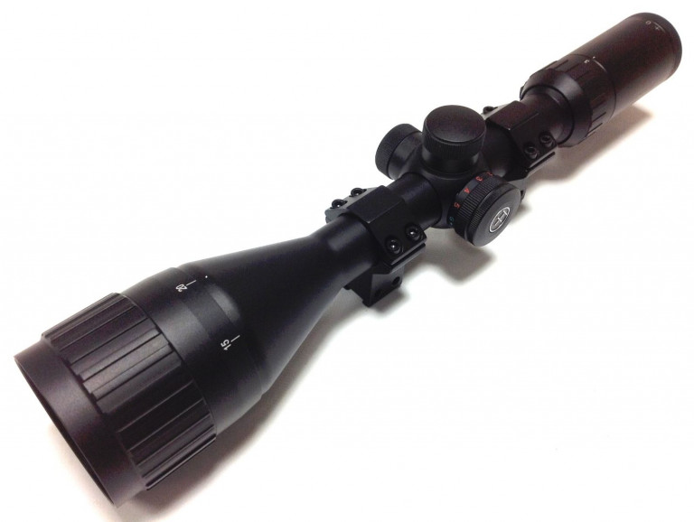 WIN A: Hawke Fast Mount IR 3-9X50 AO SFP Illuminated 1/4 MOA Mil Dot Rifle Scope