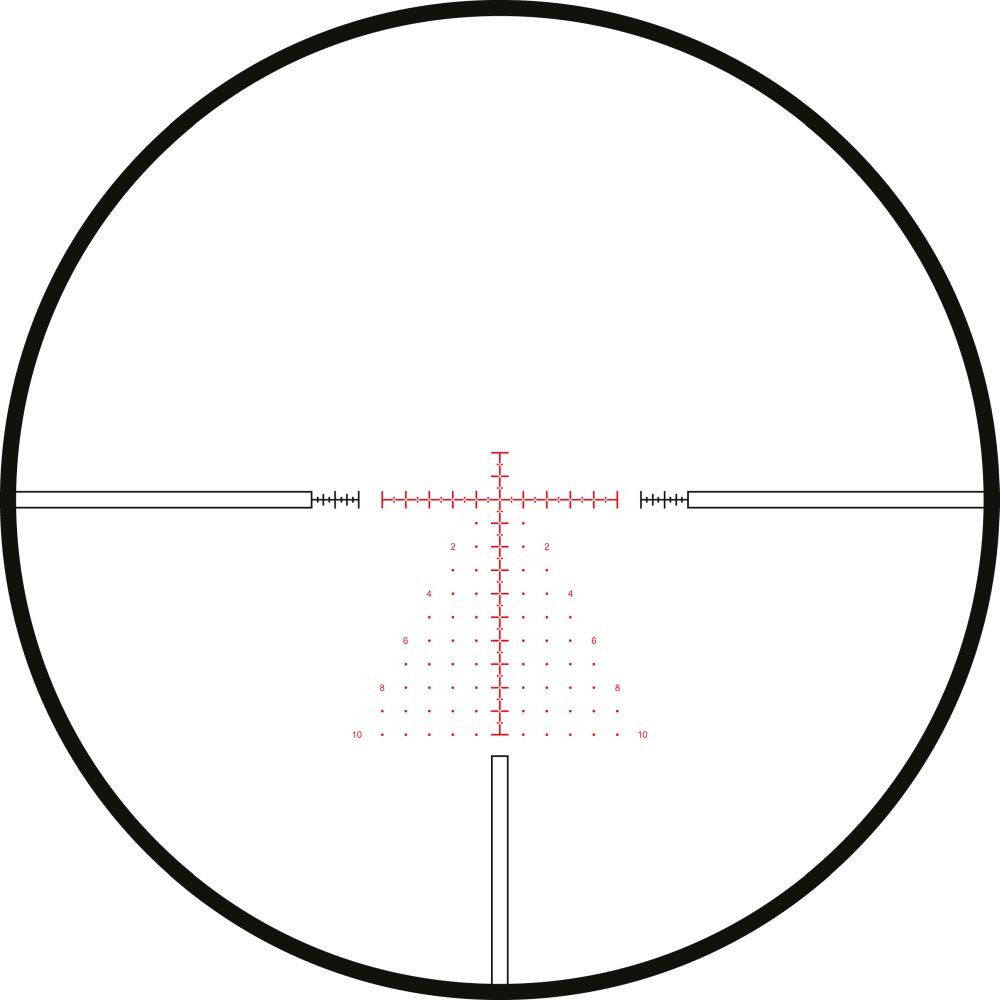 Tracking Lock Rifle Scope Hawke Frontier 30 SF 5-25x56 FFP IR MIL PRO Zero Lock Rifle Scope