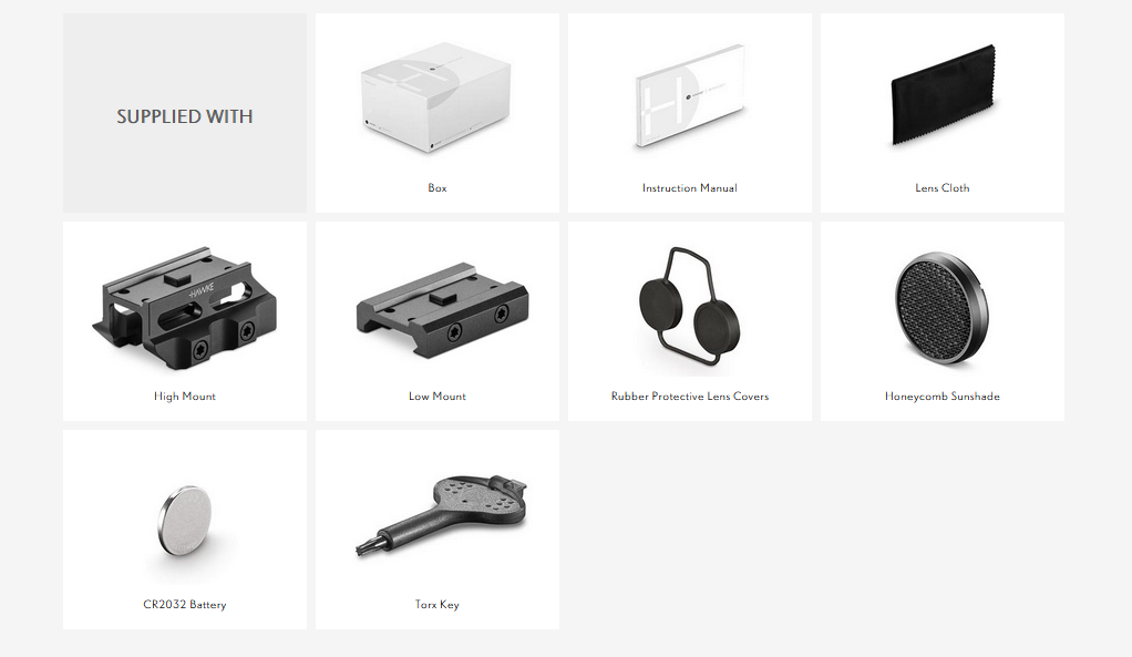 Hawke 4x24 5.56 BDC Dot Reticle Prism Sight