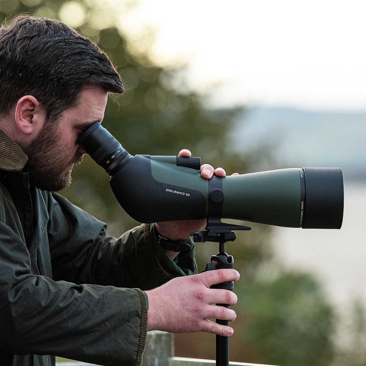 Hawke Endurance ED 25-75x85 Spotting Scope