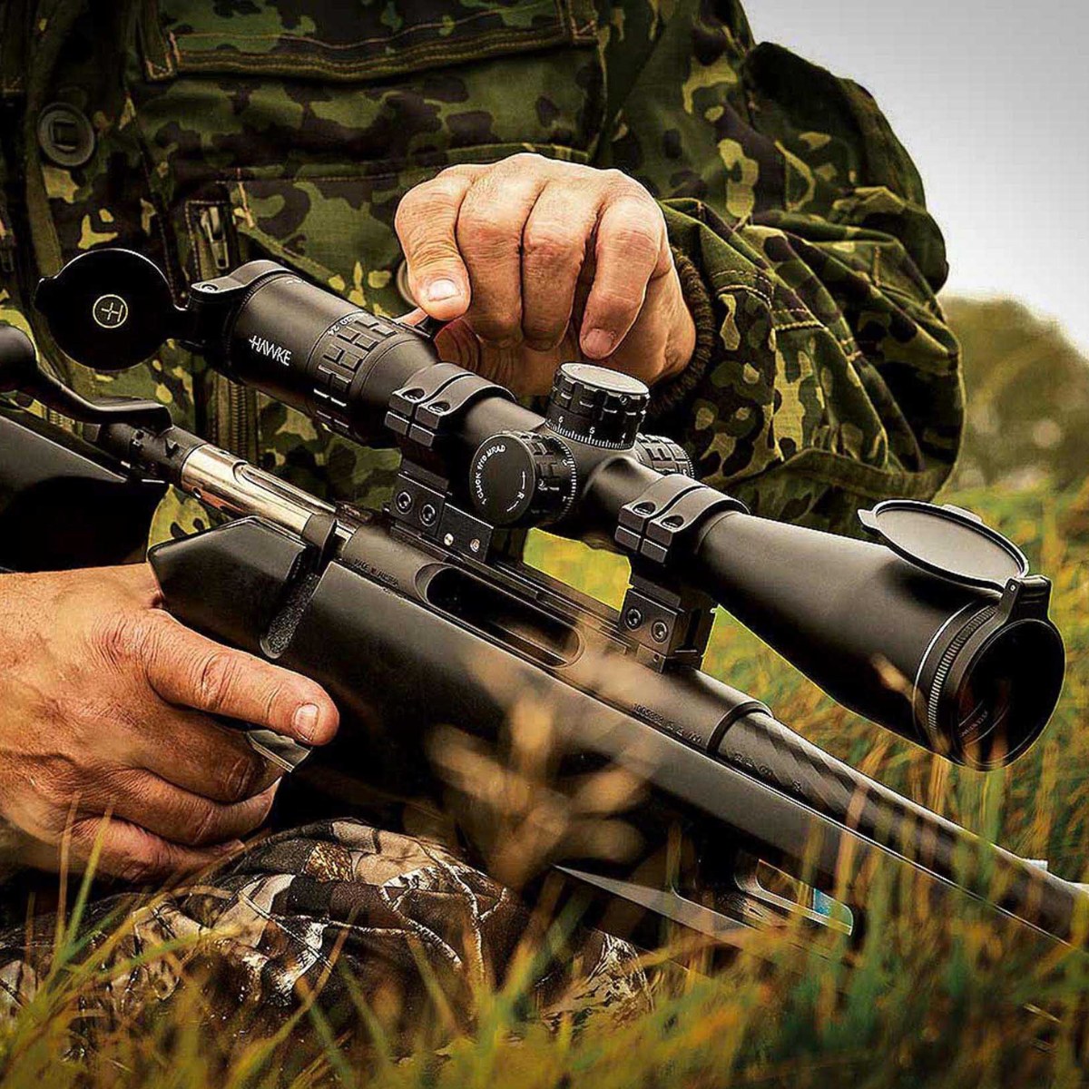 Hawke Frontier 30 SF 4-24x50 IR SFP MIL PRO Zero Lock Rifle Scope